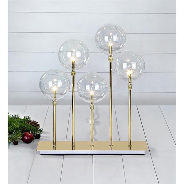 Zelta krāsas Ziemassvētku gaismas dekors – Markslöjd-image-3