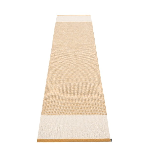 Okera dzeltens iekštelpu un āra celiņa paklājs 70x300 cm Edit Ochre – Pappelina
