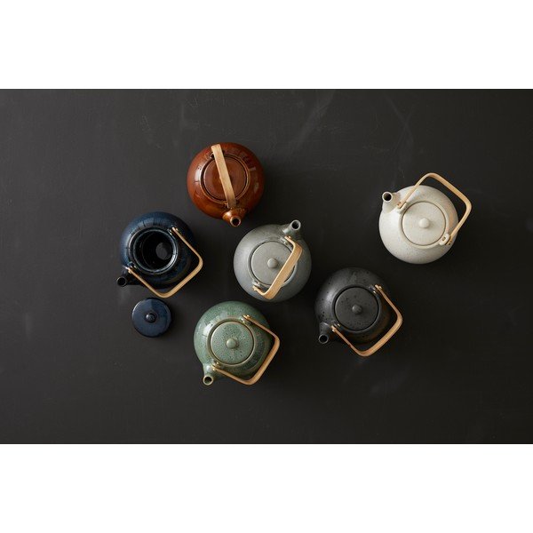 Pelēka keramikas tējkanna Bitz Basics, 1,2 l-image-1