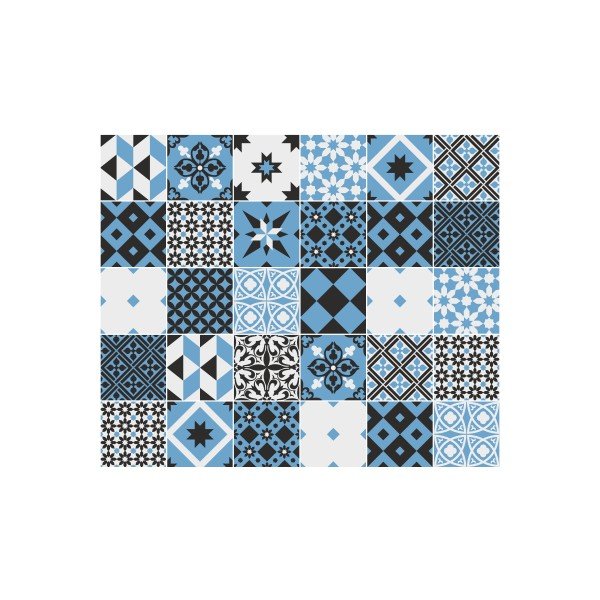 30 Ambiance Azulejos Talia sienas uzlīmju komplekts, 15 x 15 cm-image-2