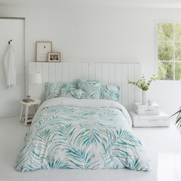 2 kokvilnas spilvendrānu komplekts Marghett Baker Aqua, 50 x 75 cm-image-3