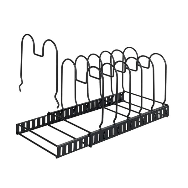 Melns virtuves piederumu statīvs Wenko Basic-image-4