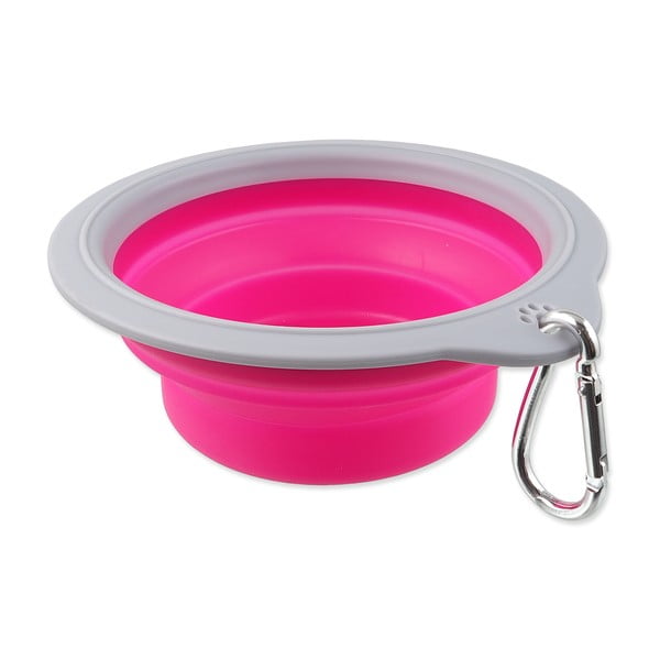 Plastmasas ceļojumu bļoda suņiem ø 18 cm  Dog Fantasy – Plaček Pet Products