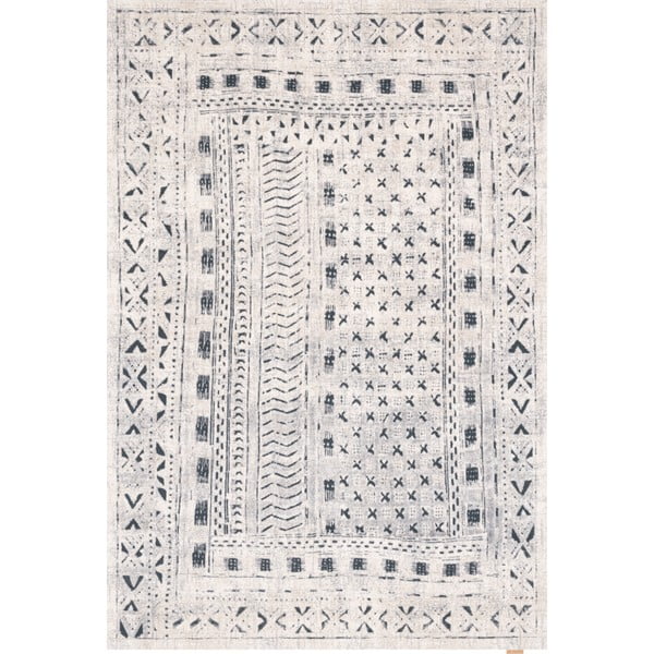 Balts vilnas paklājs 230x340 cm Masi – Agnella