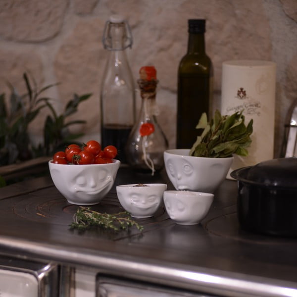 Balta porcelāna bļoda Iemīlējies 58products-image-1