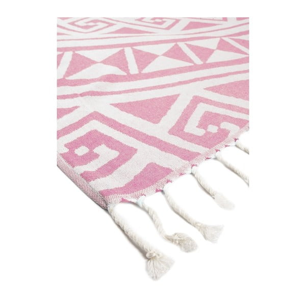 Rozā hamama dvielis Kate Louise Mirabelle, 165 x 100 cm-image-1