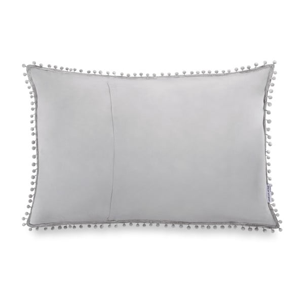 Gaiši pelēks dekoratīvs spilvens AmeliaHome Meadore, 50 x 70 cm-image-1