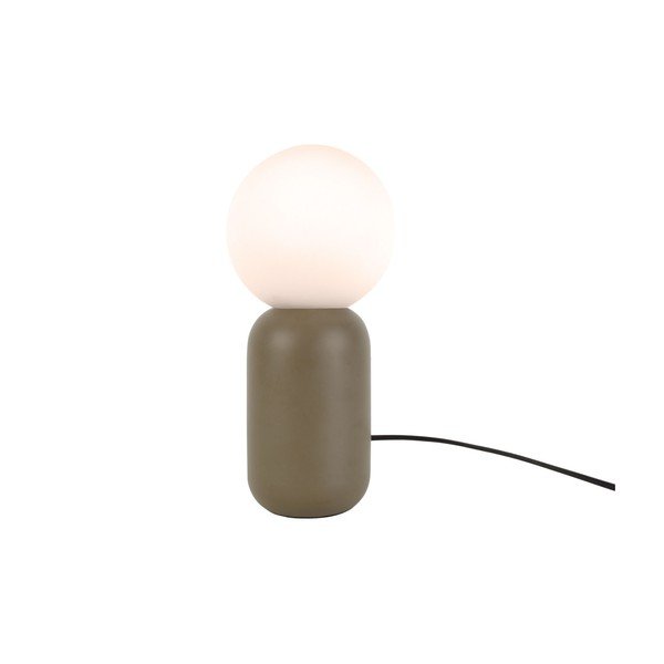 Zaļa galda lampa Leitmotiv Gala, augstums 32 cm-image-2