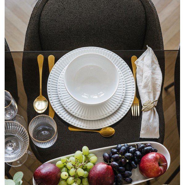 Porcelāna pusdienu komplekts (18 gab.) 6 personām Purita – Bonami Essentials-image-3