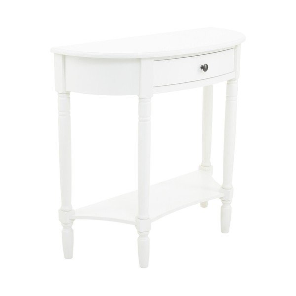 Balts priedes masīvkoka konsoles galds 32x93 cm Heritage – Premier Housewares
