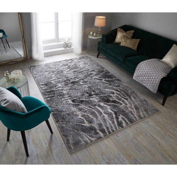 Pelēks paklājs Flair Rugs Lyra, 200 x 290 cm-image-4