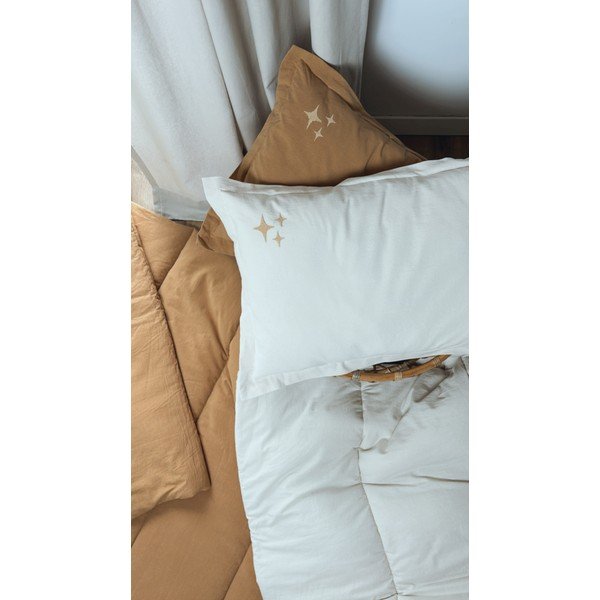 Balts bērnu gultiņas komplekts Stars – Malomi Kids-image-2