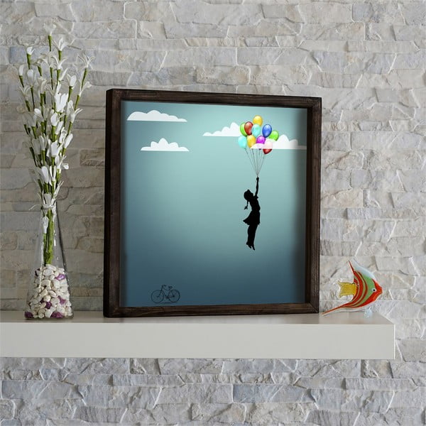 Sienas glezna Baloons, 34 x 34 cm