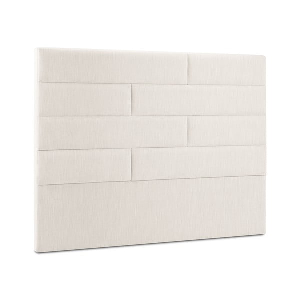 Bēšs polsterēts galvgalis 160x120 cm NY – Cosmopolitan Design-image-2