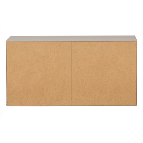 Krēmkrāsas priedes masīvkoka moduļu drēbju skapis 100x50 cm Daily – vtwonen-image-4