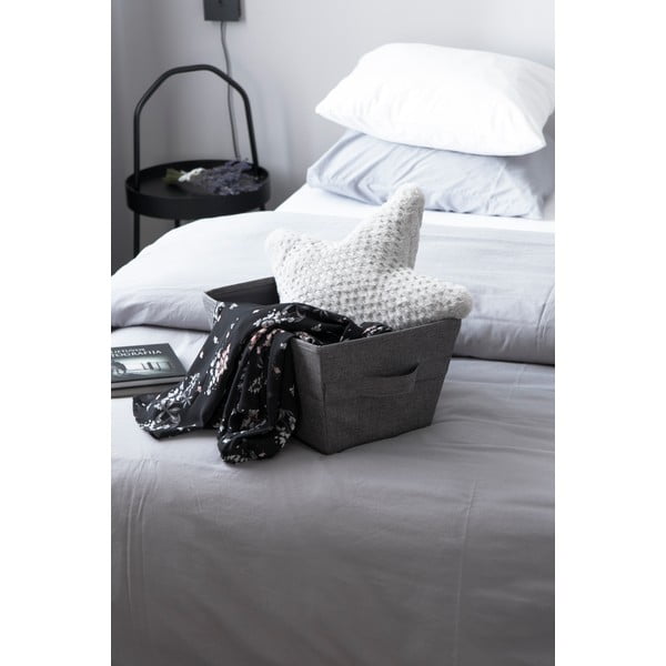 Pelēka uzglabāšanas kaste Bigso Box of Sweden Tap, 26 x 19 cm-image-3