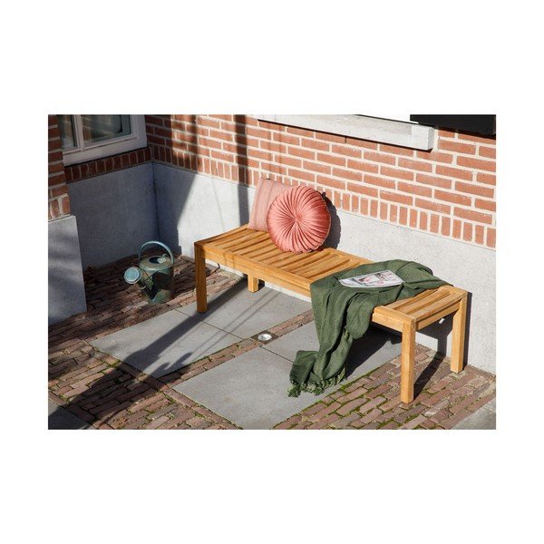 Dabīga toņa masīvkoka dārza sols Comfort – Exotan-image-1
