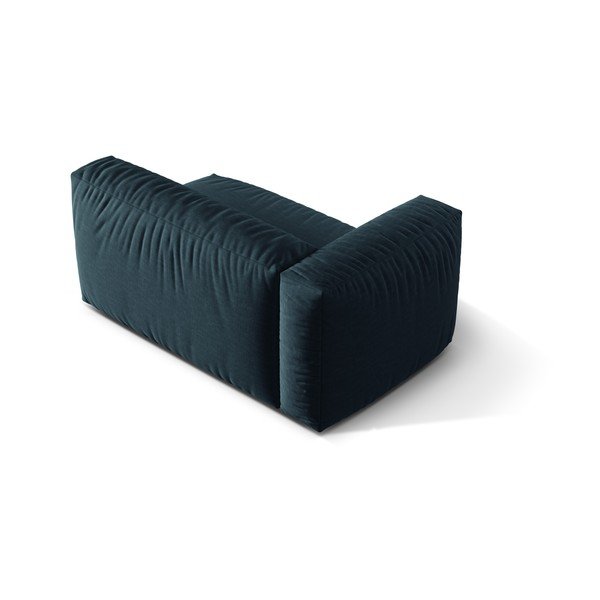 Tumši zila modulārā dīvāna daļa (ar kreiso stūri) Martina – Micadoni Home-image-2