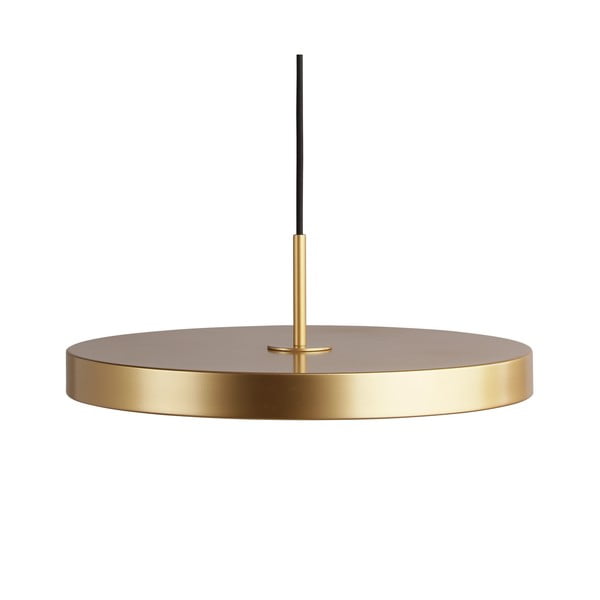 Zelta krāsas LED piekaramā lampa ar metāla abažūru ø 43 cm Asteria Medium – UMAGE