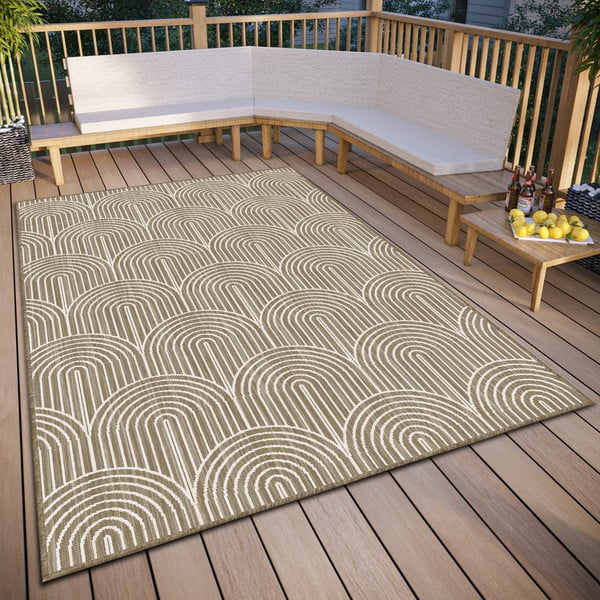 Brūns āra paklājs 80x150 cm Pangli Linen – Hanse Home-image-1