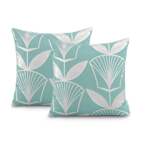 Spilvendrānas (2 gab.) 45x45 cm Oxford Floris – AmeliaHome-image-1