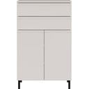 Krēmkrāsas augsts vannas istabas skapis 60x97 cm Salinas – Germania