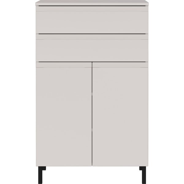 Krēmkrāsas augsts vannas istabas skapis 60x97 cm Salinas – Germania