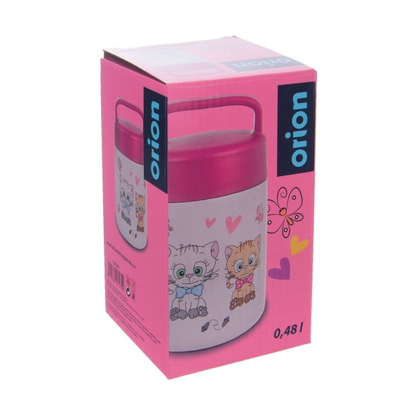 Nerūsējošā tērauda pārtikas termotrauks Orion Kittens, 480 ml-image-4