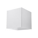 Balta sienas lampa Geo – Sollux