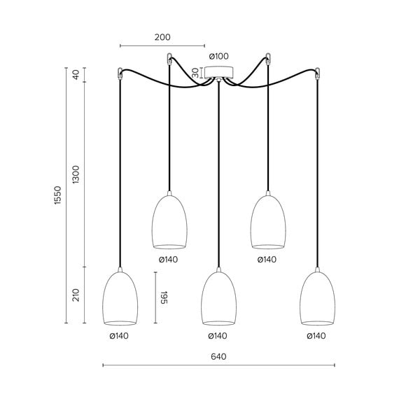 Piecviru griestu lampa zelta krāsā Sotto Luce UME , ⌀ 14 cm-image-2