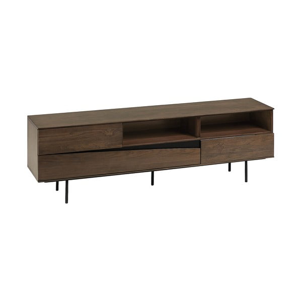 TV kumode ar valriekstu koka imitāciju Kave Home Cutt-image-2