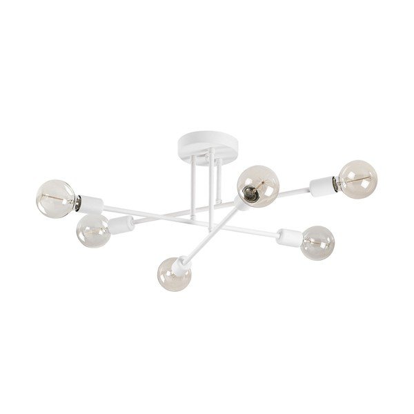 Balta griestu lampa 64x64 cm Flower – Opviq lights