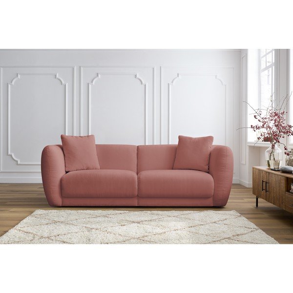 Rozā dīvāns 230 cm Bourbon – Bobochic Paris-image-1