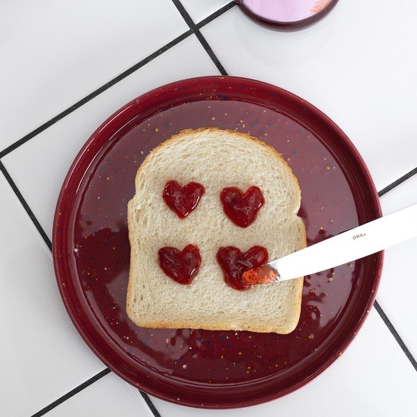 Bordo deserta porcelāna šķīvis ø 20,5 cm Fika – ONA-image-1