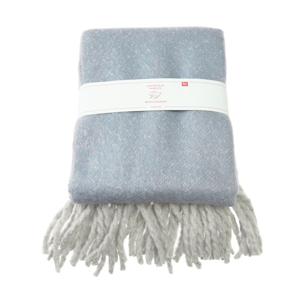 Gaiši zils pleds 127x185 cm Ultra – Rex London