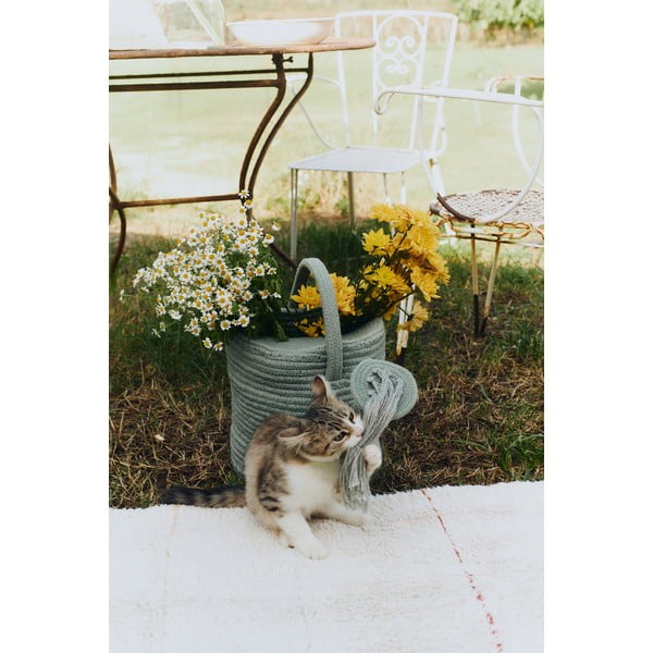 Salvijas zaļš tekstila bērnu rotaļlietu grozs 51x26x38 cm Water Can – Lorena Canals-image-1