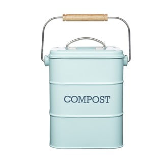 Zila kompostējamo atkritumu tvertne Kitchen Craft Living Nostalgia, 3 l