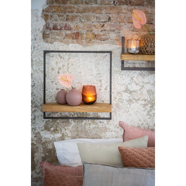 Plaukti no egles koka dabīgā tonī Maddison – Light & Living-image-1