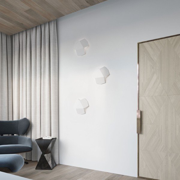 Balta sienas lampa Hiru – Sollux-image-1