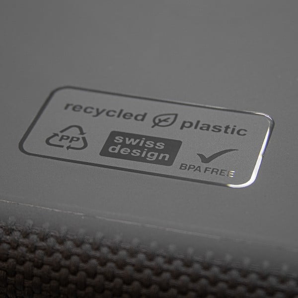 Plastmasas uzglabāšanas kaste ar vāku Deco – Rotho-image-1