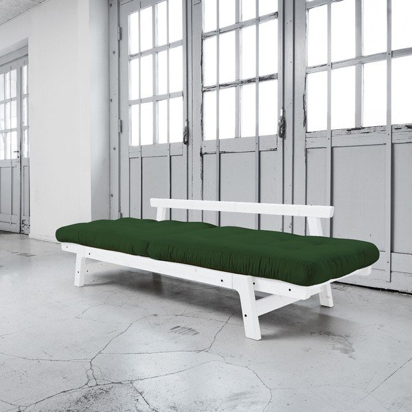 Dīvāns gulta Karup Step White/Botella-image-2