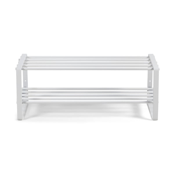 Balts metāla apavu plaukts 70x29x27 cm Rex – Spinder Design-image-1