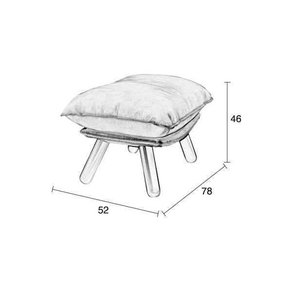 Kāju soliņš Zuiver Lazy-image-1
