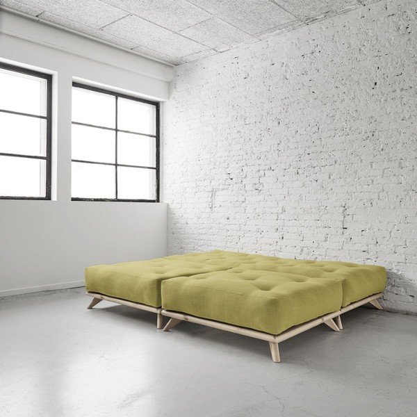Kāju paliktnis Senza Natural/Avocado Green-image-3