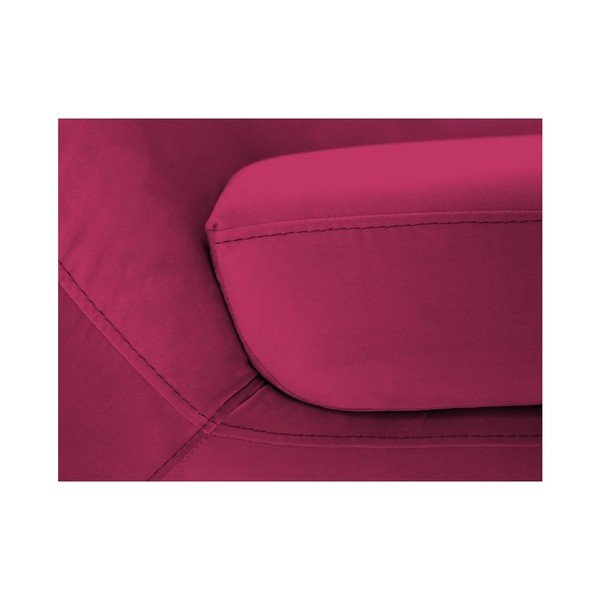 Rozā divvietīgs dīvāns Mazzini Sofas Amelie-image-1