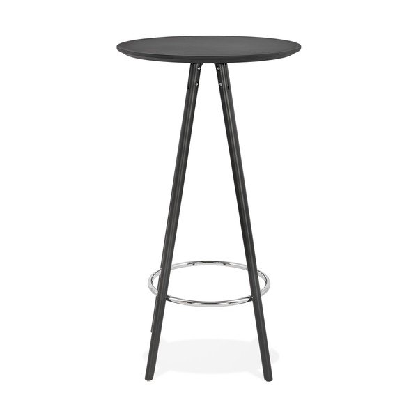Melns bāra galds Kokoon Deboo, augstums 110 cm-image-1
