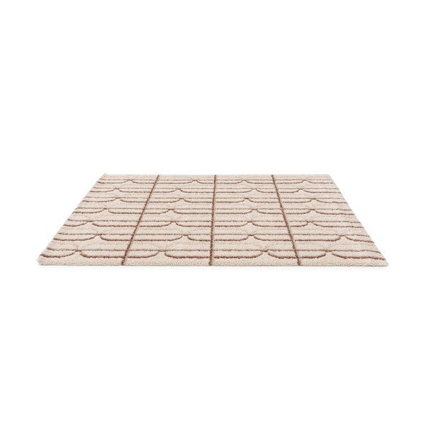 Krēmkrāsas/gaiši brūns paklājs 120x170 cm Ember – Universal-image-2