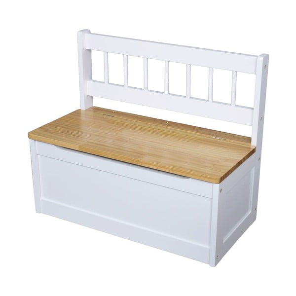 Balts bērnu soliņš – Deco Pleasure