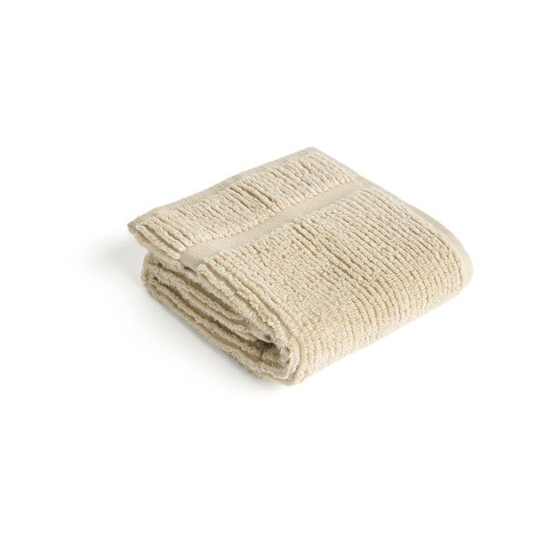 Bēšs frotē kokvilnas dvielis 30x50 cm Olvira – Kave Home