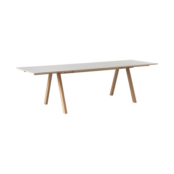 Pelēks galda pagarinājums Unique Furniture Bilbao, 45 x 90 cm-image-3